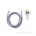 Stainless Steel Double Clip Shower Hose 360 Rontating